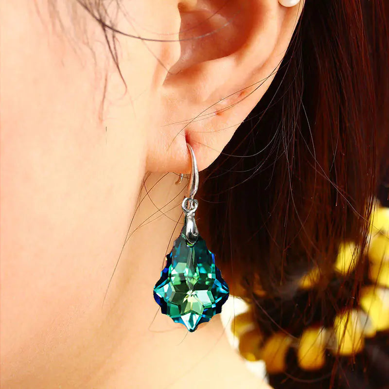 Irregular Teardrop Dangle Earrings for Women