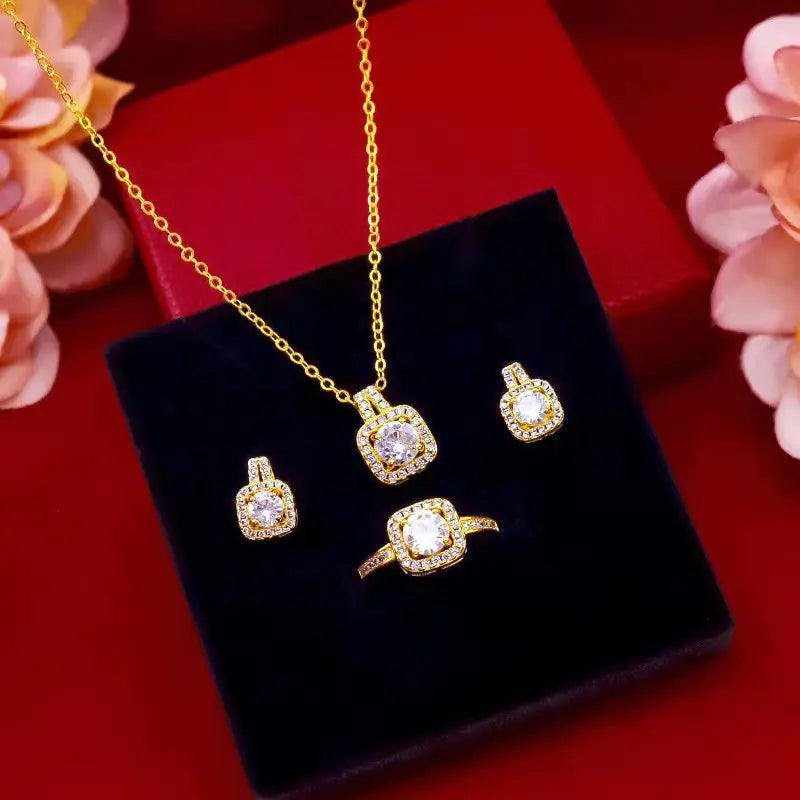 Fashion Zirconia 3-Piece Jewelry Set for Women