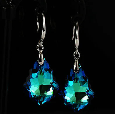 Irregular Teardrop Dangle Earrings for Women