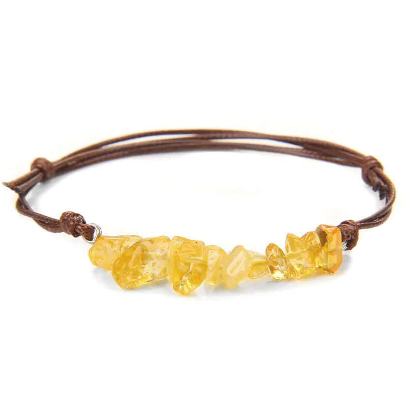 Woven Leather Rope Bracelet for Women