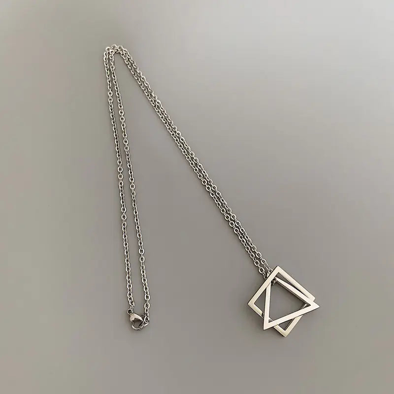 Titanium Steel Pendant Necklace Jewelry