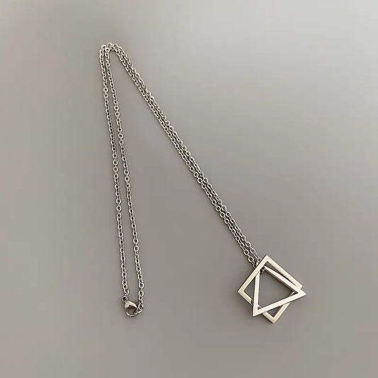 Titanium Steel Pendant Necklace Jewelry