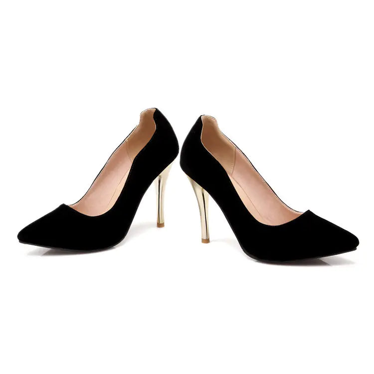Premium Suede High Heels for Women