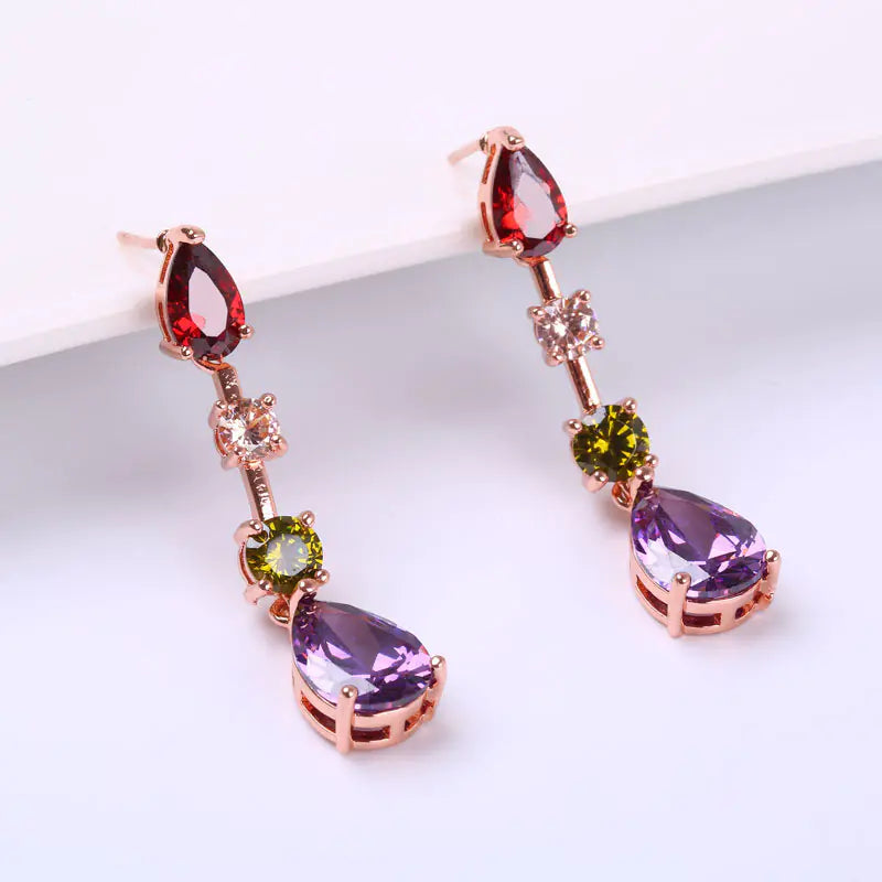 Indian Necklace and Earrings Set, Mona Lisa Collection