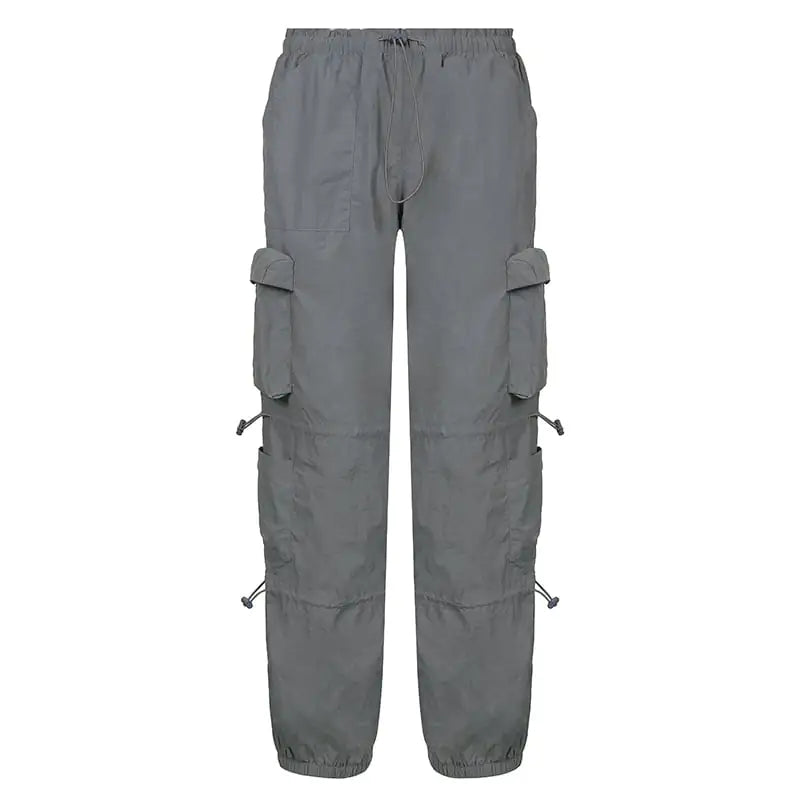 Hip Hop Style Low Waist Denim Pants for Women