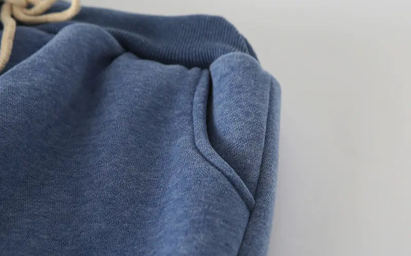 Winter Thickened Lamb Fleece Jogger Pants for Women