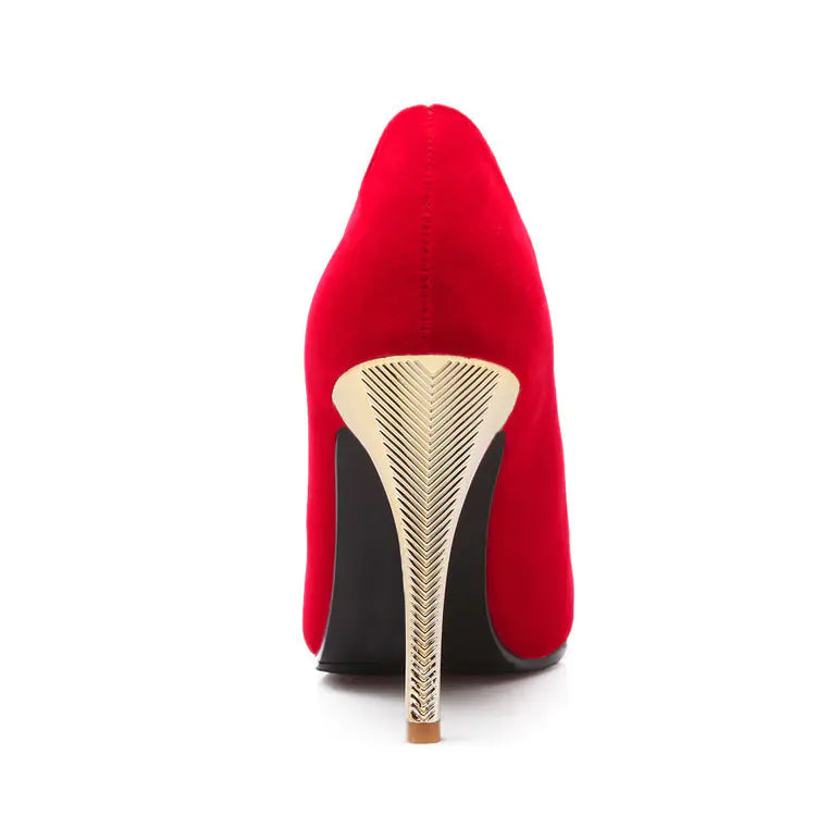 Premium Suede High Heels for Women