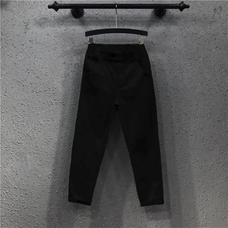 Casual High Waist Loose Harem Pants for Women