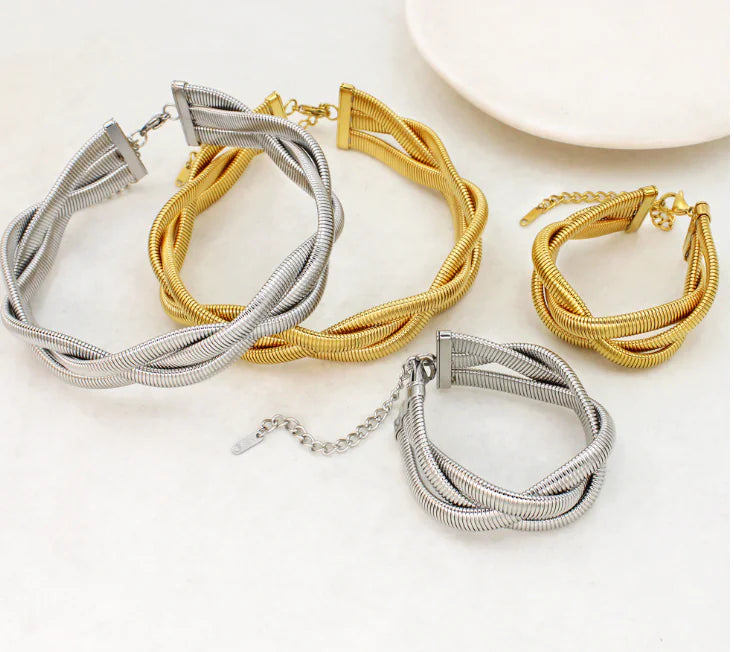 Personalized Bracelet and Necklace Set for Women