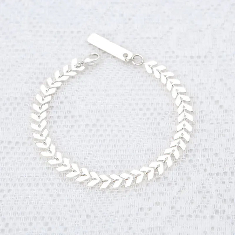Handmade Simple Chain Bracelet for Women