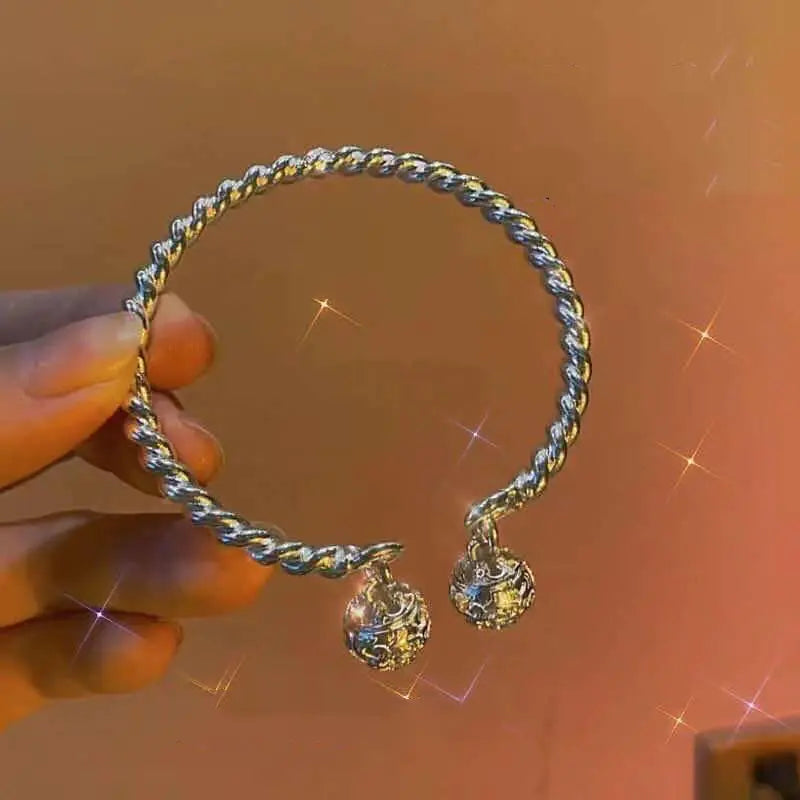 Casual Geometric Bell Bracelet for Women
