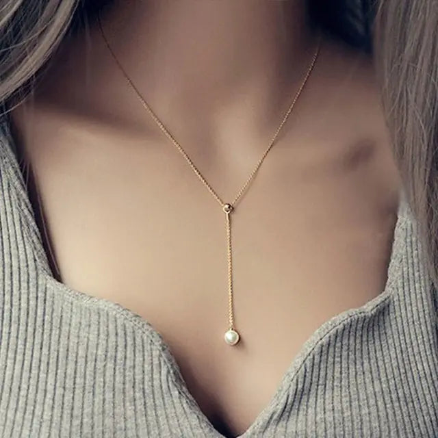 Boho Long Necklace for Women - Unique Party Jewelry