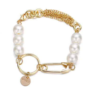 Irregular Pearl Bracelet for Stylish Women