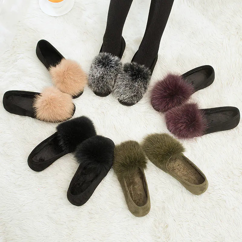 Warm Slip-On Snow Boots and Cozy Loafers