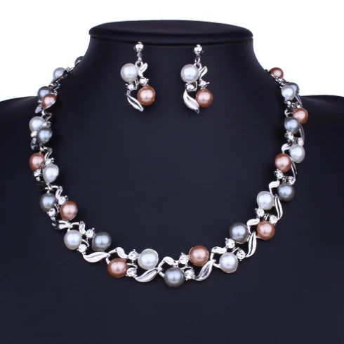 All-Match Necklace and Earrings Jewelry Set for Women