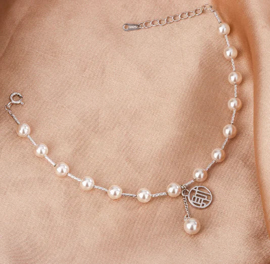 Freshwater Pearl Bunny Bracelet for Women