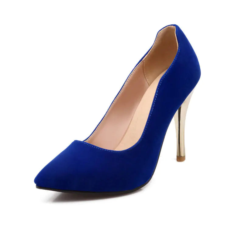 Premium Suede High Heels for Women