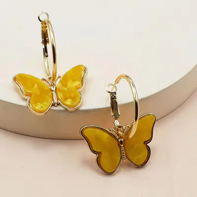 Fashionable Minimalist Butterfly Earrings for Women