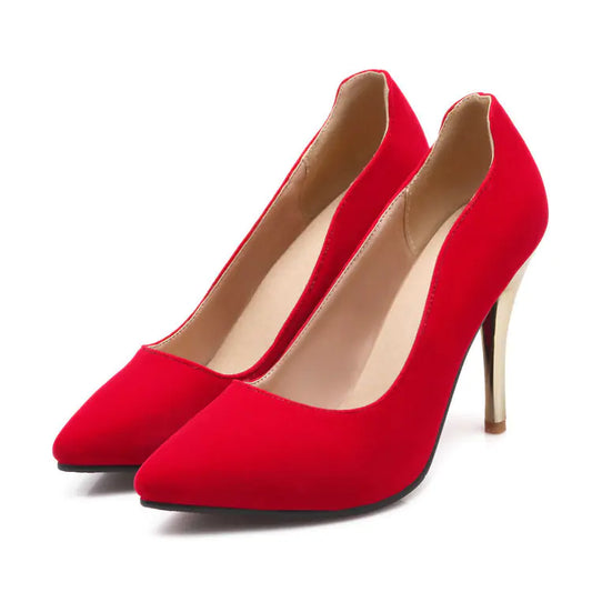 Premium Suede High Heels for Women