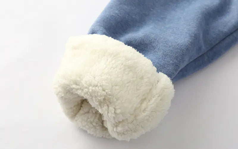 Winter Thickened Lamb Fleece Jogger Pants for Women