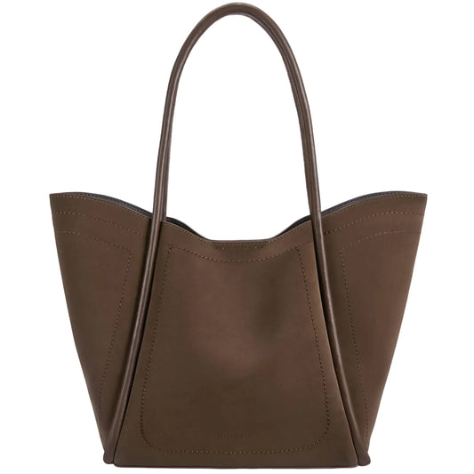 Work Purses for Women. Vegan Leather Shoulder Bag Large Tote Handbag for Travel